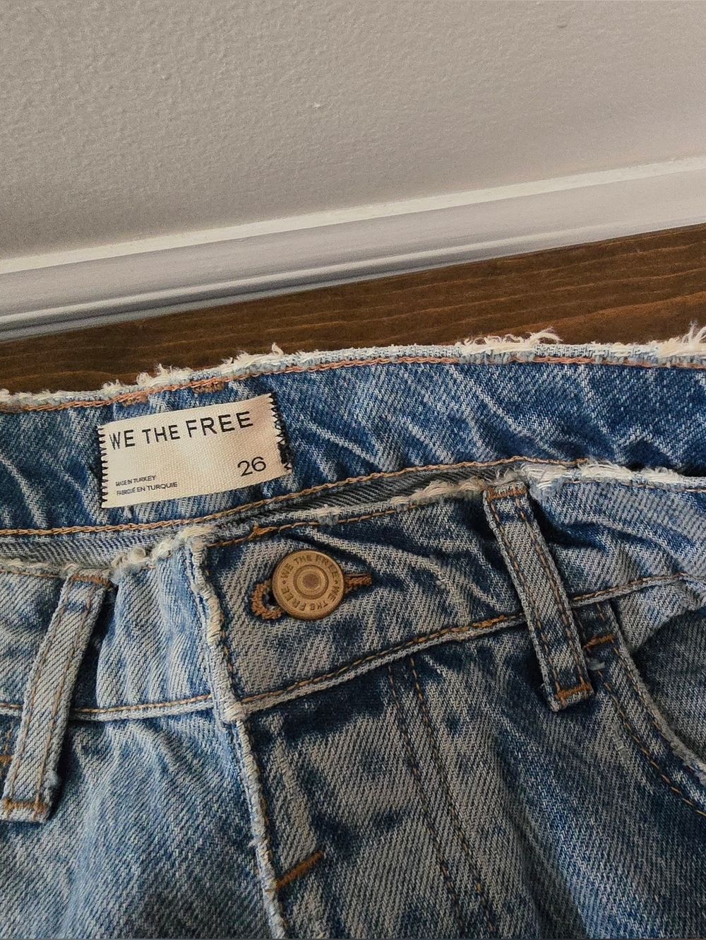 NWOT We The Free Good Luck Mid-Rise Barrel Jeans - Picture 14 of 16